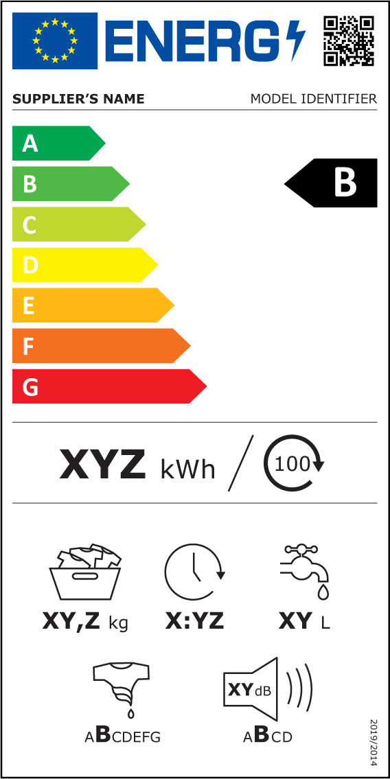 Energy Label Washing Machines